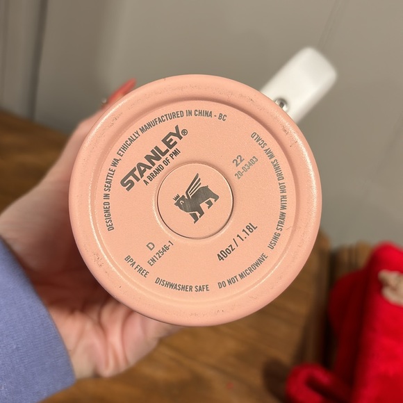 Stanley 40oz Peachy Pink Tumbler - Picture 2 of 3